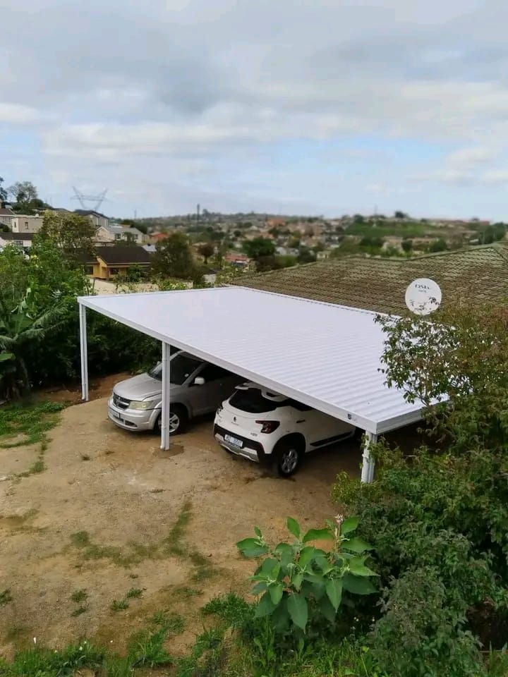 Steel carport Hilton